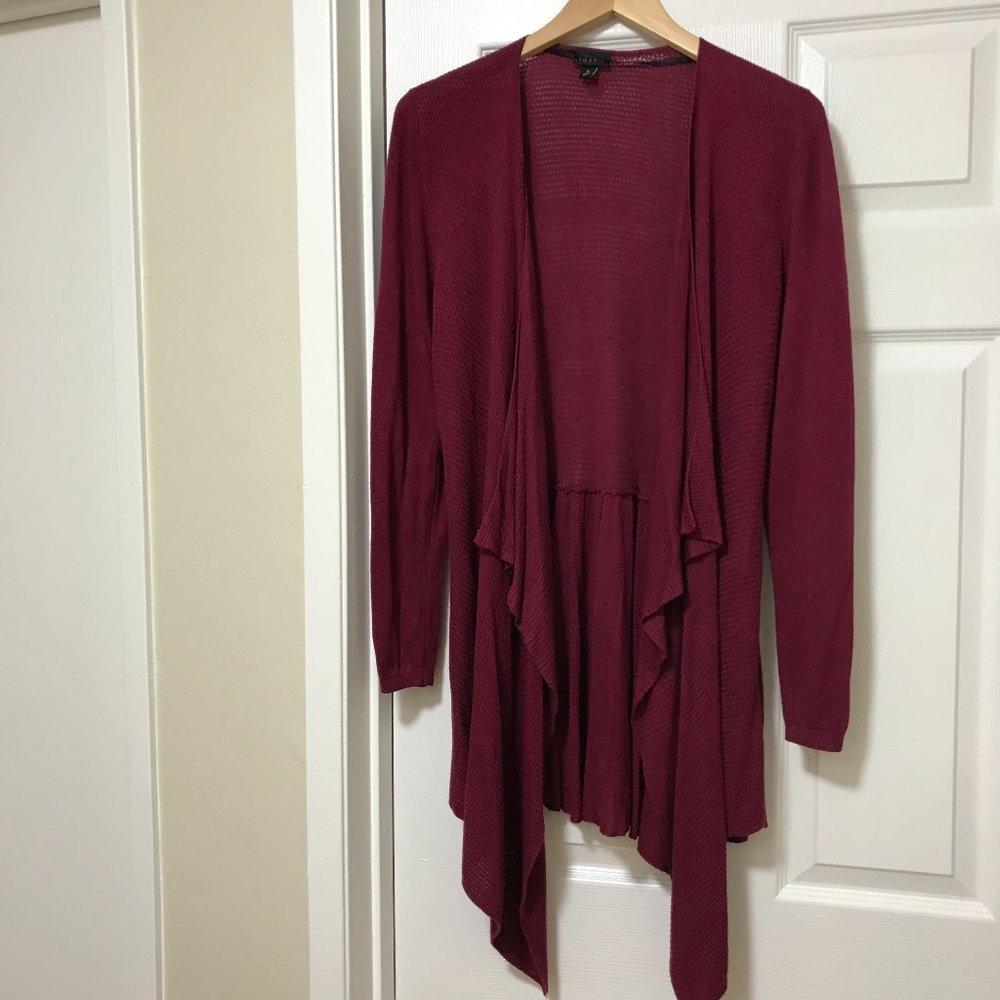 Torrid Size 0 (12) Cranberry Red Cardigan
